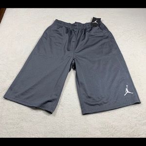 Boys Jordan Jumpman Shorts Dk Gray